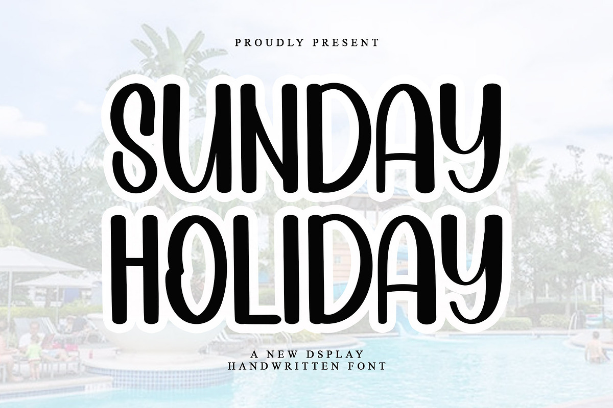 SUNDAY HOLIDAY, a Handwritten Font by InermediaSTUDIO (Photo 1 of 6)