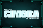 Gimora - Display Family Typeface, a Sans Serif Font by Say Studio (Thumbnail 1 of 16)