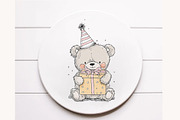 Whimsical Birthday Farm Animals PNG, an Animal Illustration by Designworld (Thumbnail 9 of 9)