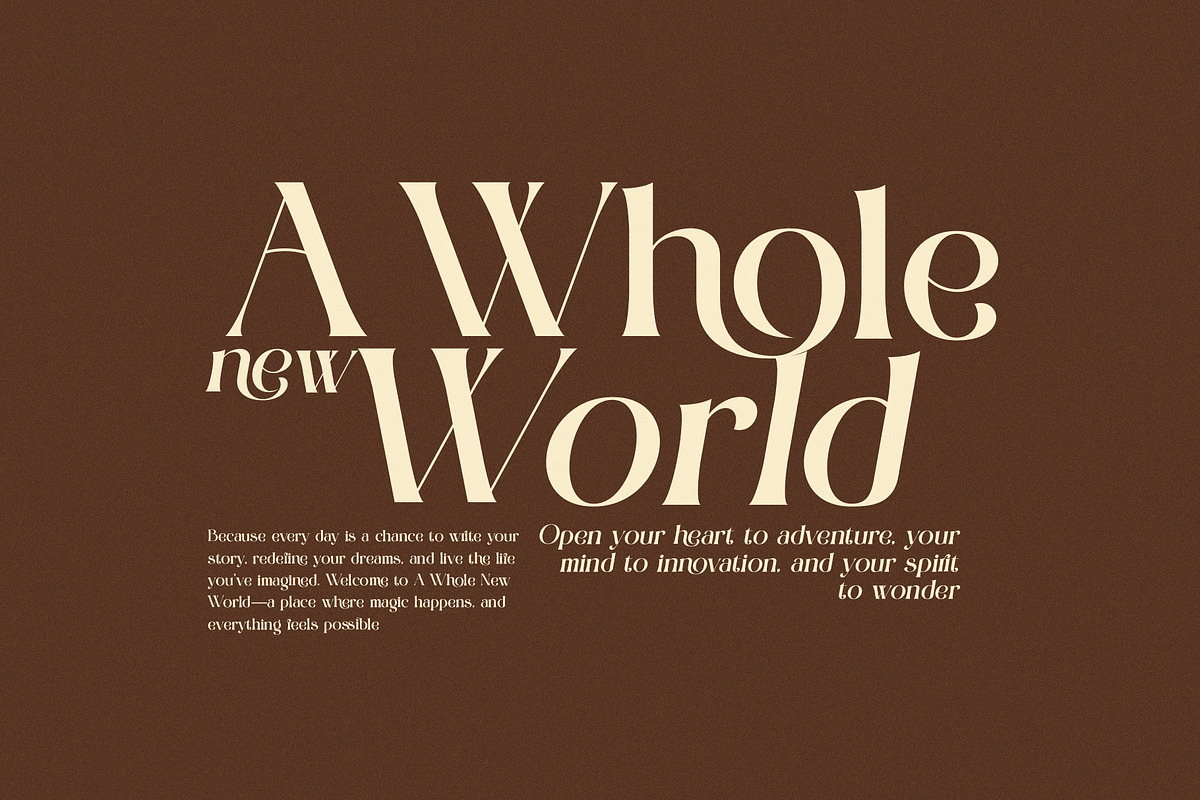 Rikora Elegant Serif Font, a Serif Font by Perfectype (Photo 3 of 8)