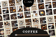 Aesthetic Coffe Shop Instagram Post, a Social Media Template by Pixel Blend (Thumbnail 3 of 8)