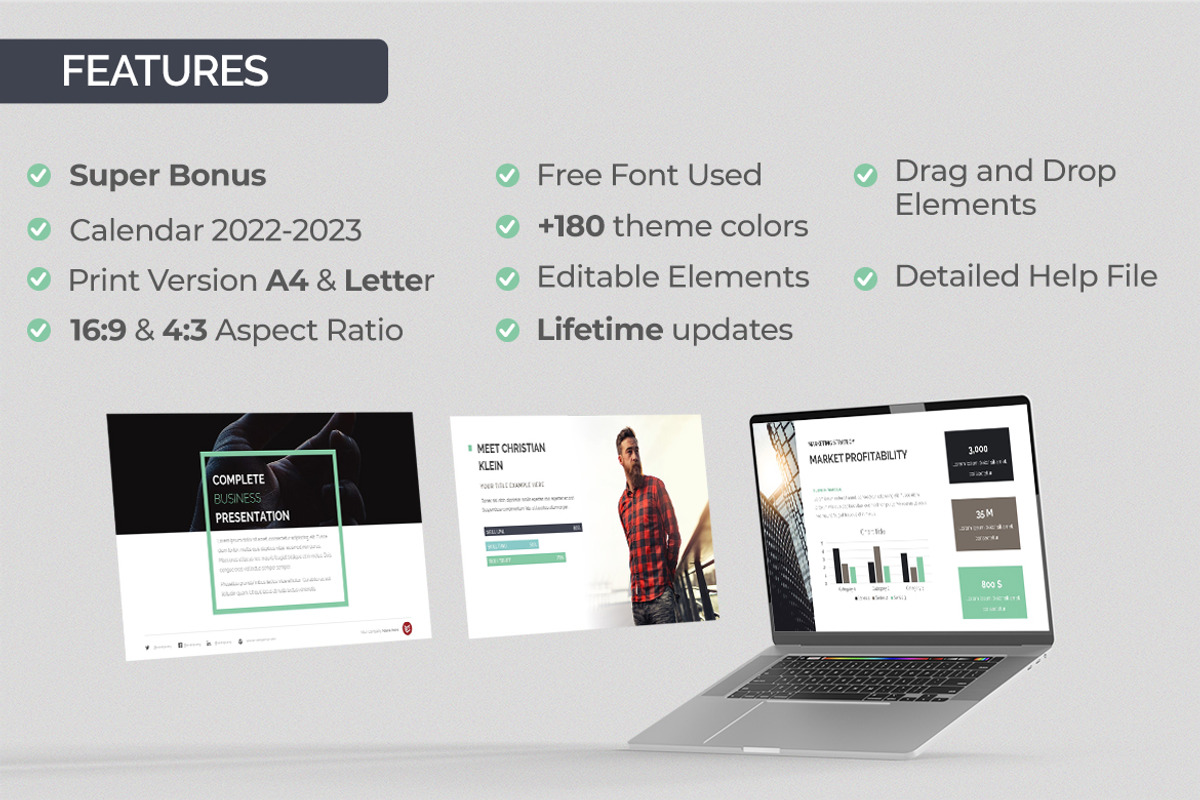 Complete Business Powerpoint Templat, a Presentation Template by Zacomic Studios (Photo 3 of 32)