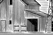 Barn and Outbuilding, an Object Illustration by blue67sign (Thumbnail 3 of 4)