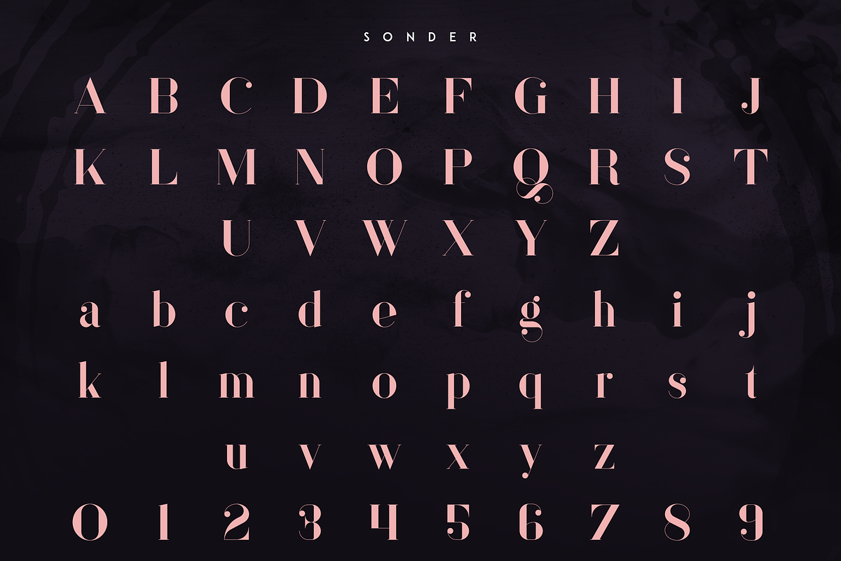 Sonder Serif Typeface - 5 weights, a Serif Font by VP Fonts (Photo 8 of 9)