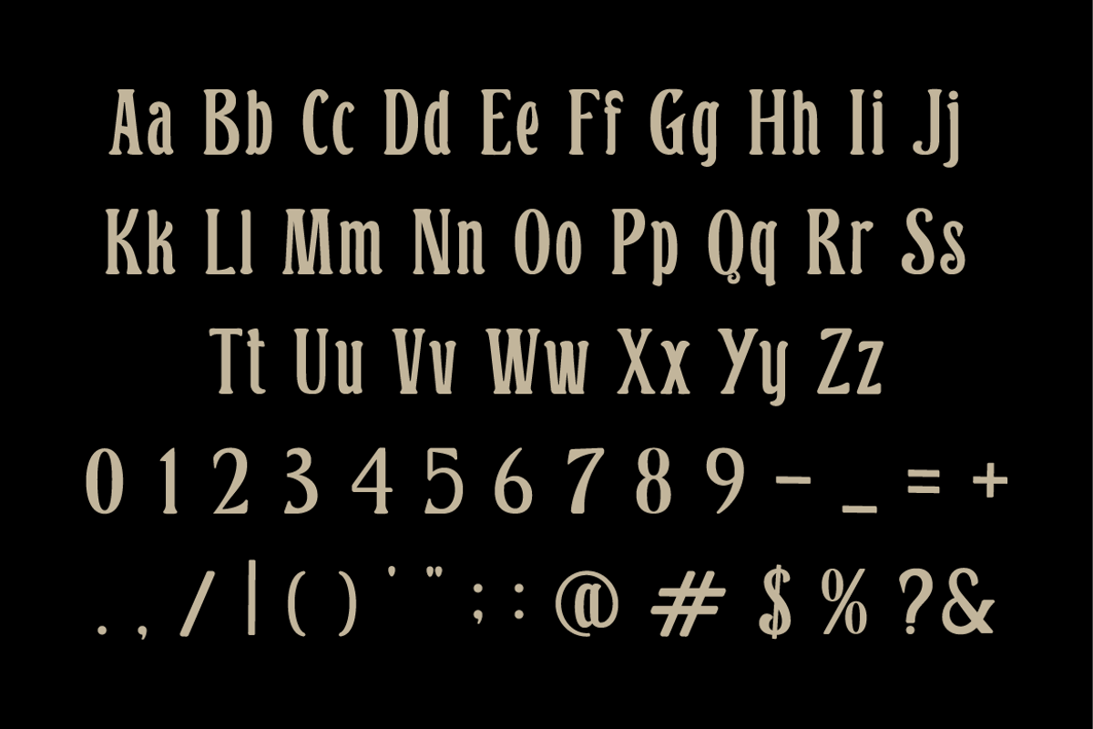 Duston Black Vintage Display Font, a Serif Font by Serbaneka Studio (Photo 4 of 6)