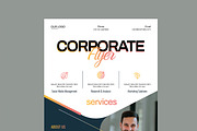 Corporate Flyer Template, a Flyer Template by MightyDesign (Thumbnail 4 of 8)