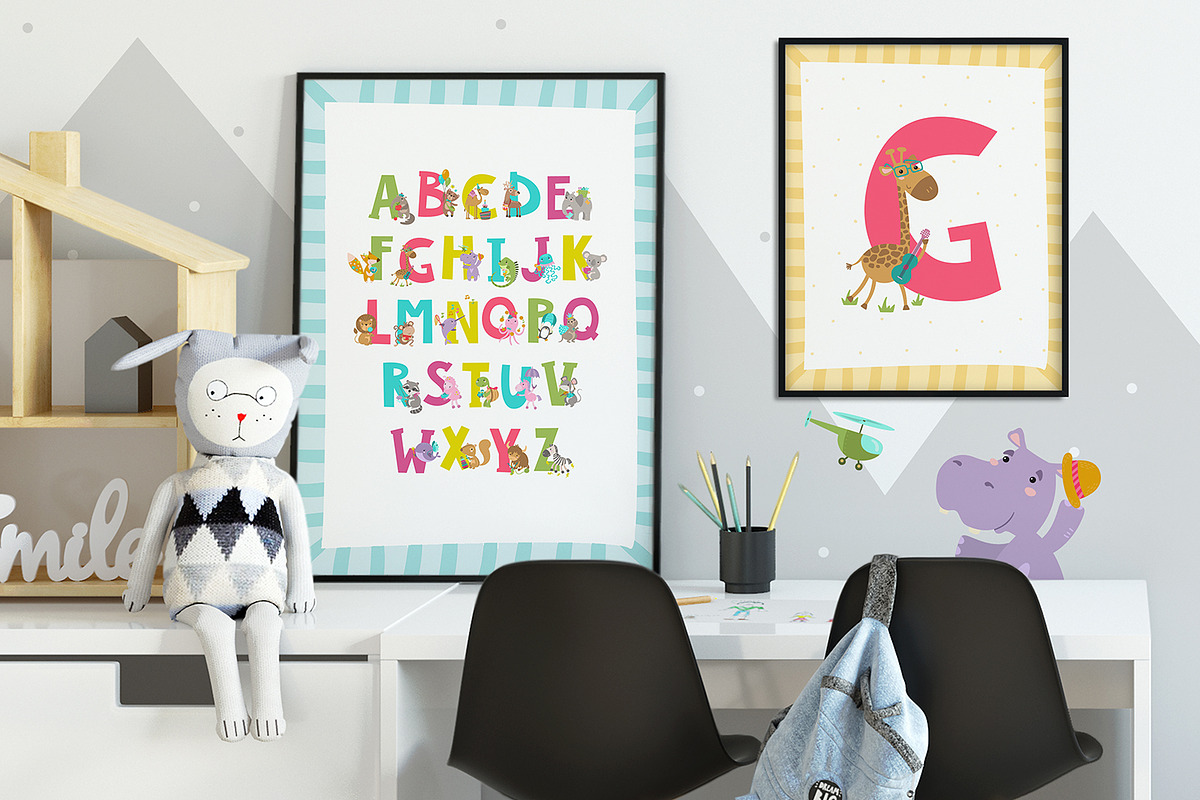 Cute Animals Set, an Animal Illustration by KAZUKA (Photo 8 of 11)