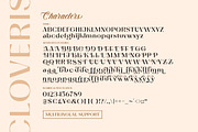 Cloveris - Stylish Sans Serif Font, a Font by Letterhend Studio (Thumbnail 7 of 10)