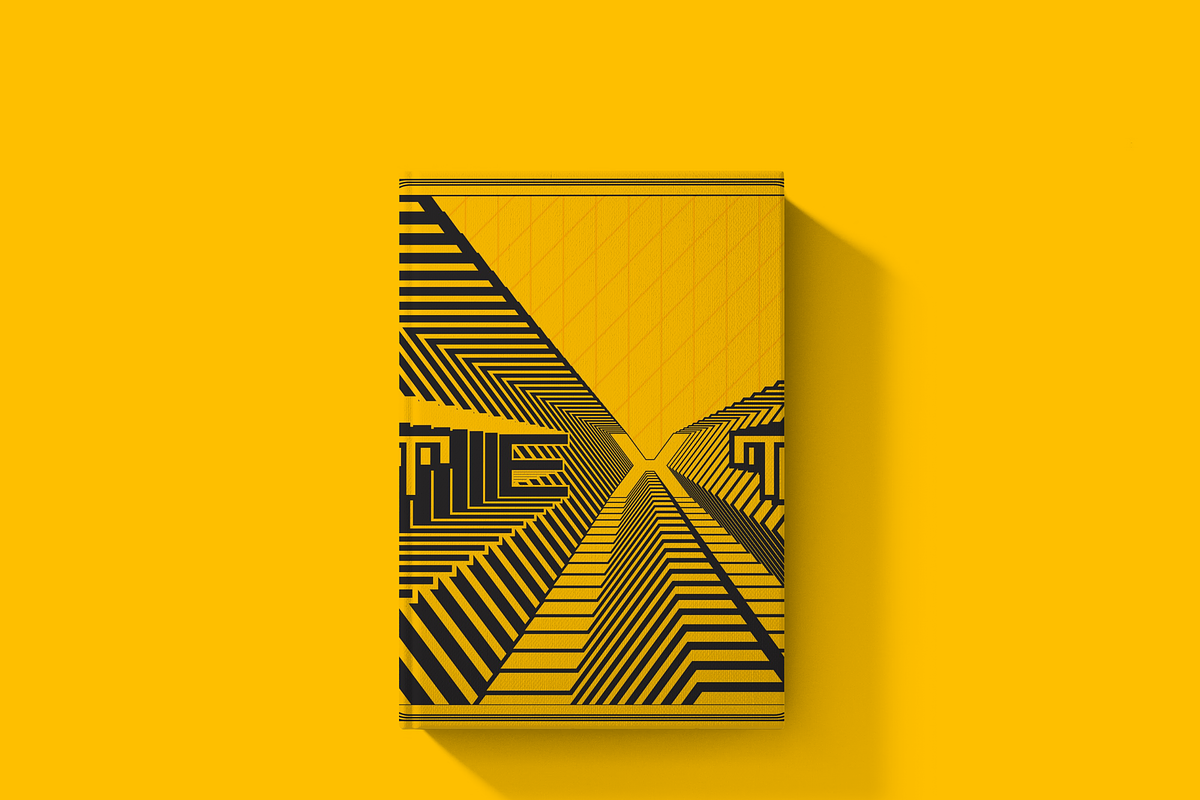 Yellow Geometric Cover Design Bundle, a Poster Template by NJ Himel (Photo 37 of 40)