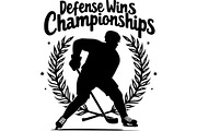 Hockey T-Shirt Design Bundle, an Object Graphic by jahid234 (Thumbnail 9 of 10)
