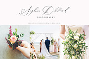 Lucille Wedding Calligraphy Font, a Script Font by Mila Garret (Thumbnail 3 of 13)
