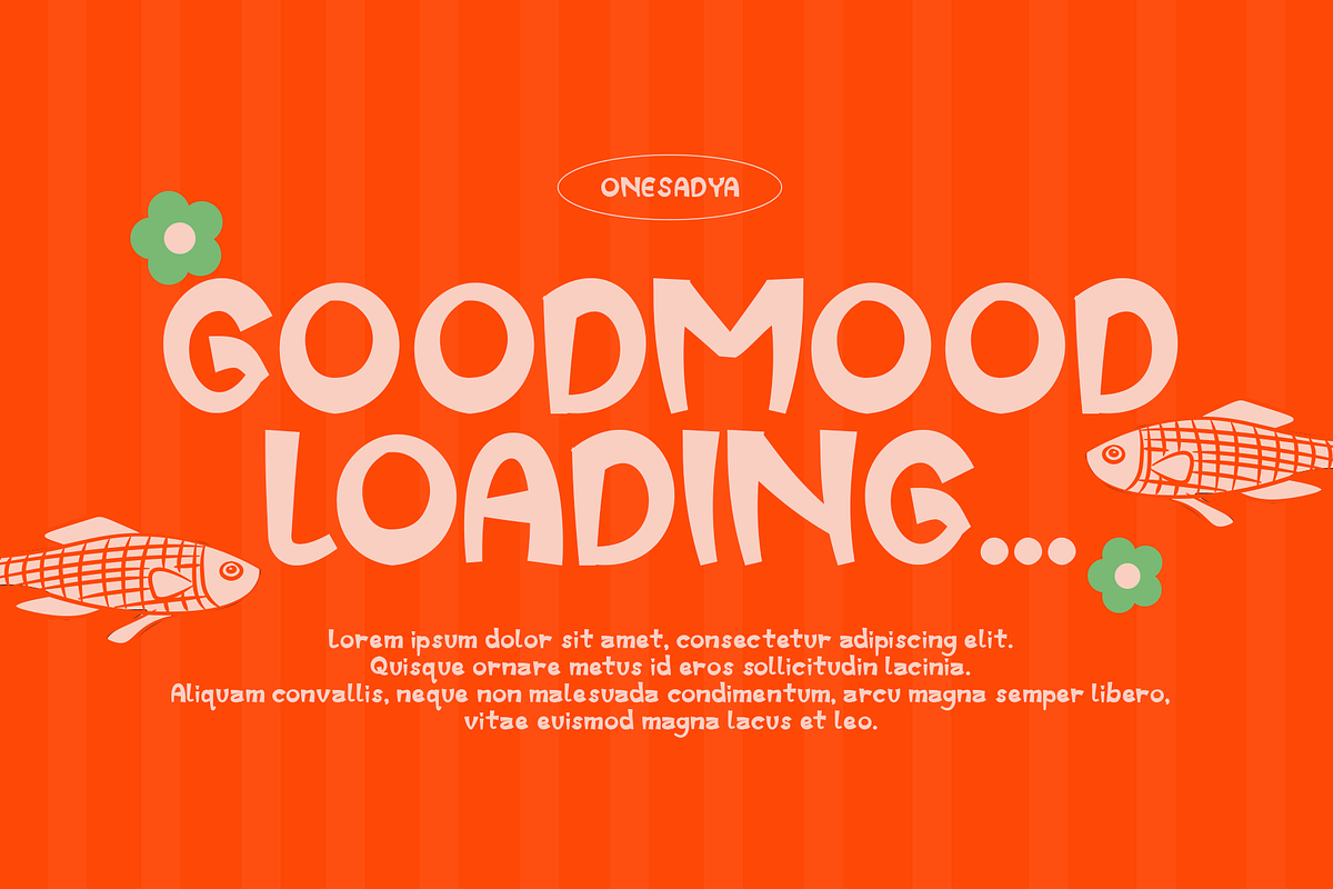 Dalfio – Playful Display Font, a Sans Serif Font by ONESADYA (Photo 2 of 9)