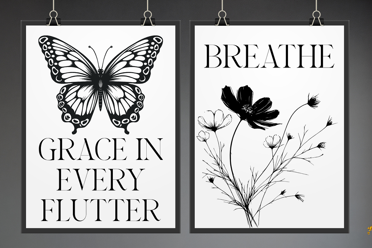 South Hagefen - Luxury Elegant Font, a Serif Font by Randi Irvan | Rvandtype (Photo 4 of 12)