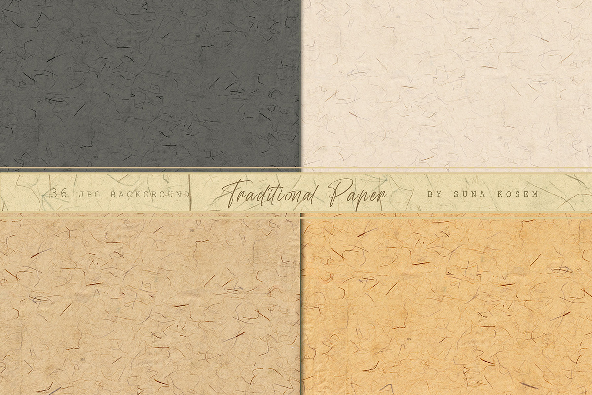 Traditional Paper 3, a Texture Graphic by Suna Kosem (Photo 5 of 12)