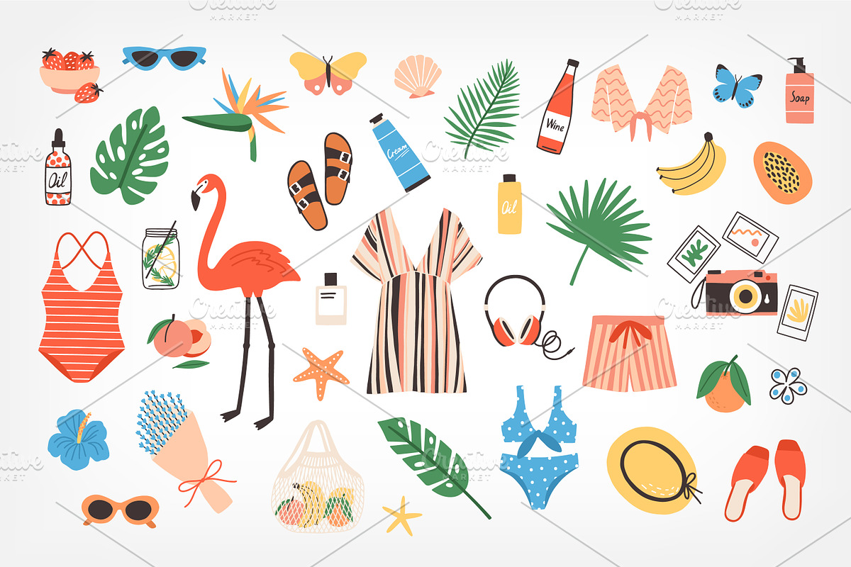 Summet set, a Decorative Illustration by Good Studio (Photo 2 of 14)