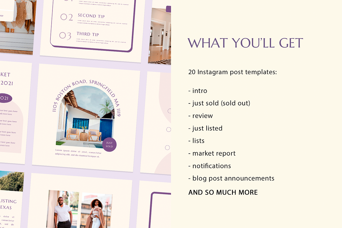 Realtor Instagram Templates | Canva, a Social Media Template by Ralony (Photo 2 of 7)