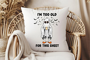 Sarcastic Sheet Ghost Funny Hallowee, an Illustration by DreamCafeArt (Thumbnail 5 of 7)