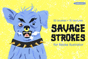 Savage Strokes for Adobe Illustrator