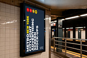 New York Metro Ad Screen Mock-Up 3, an Advertising Mockup by Graphic Shelter (Thumbnail 5 of 8)