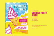 Summer Party flyer, a Flyer Template by AdamHasan (Thumbnail 1 of 3)