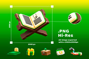 3d Ramadan Icon, an Object 3D Model by Lumina_ui_ux202 (Thumbnail 2 of 6)