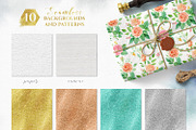 Magic flowers. Watercolor set., a Texture Illustration by LeiaSW (Thumbnail 8 of 9)
