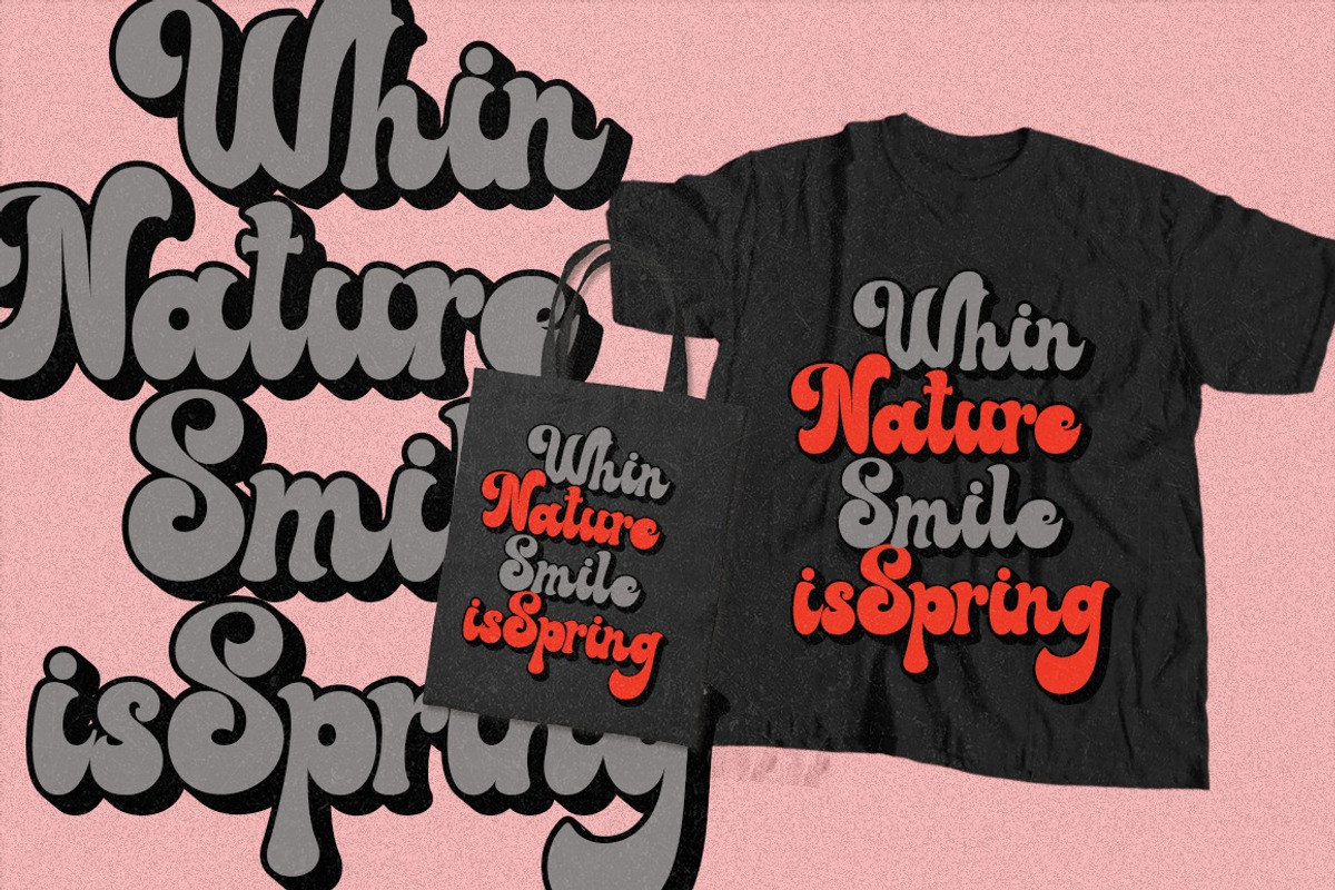 Sunky Retro, a Script Font by GloowStudio (Photo 5 of 10)