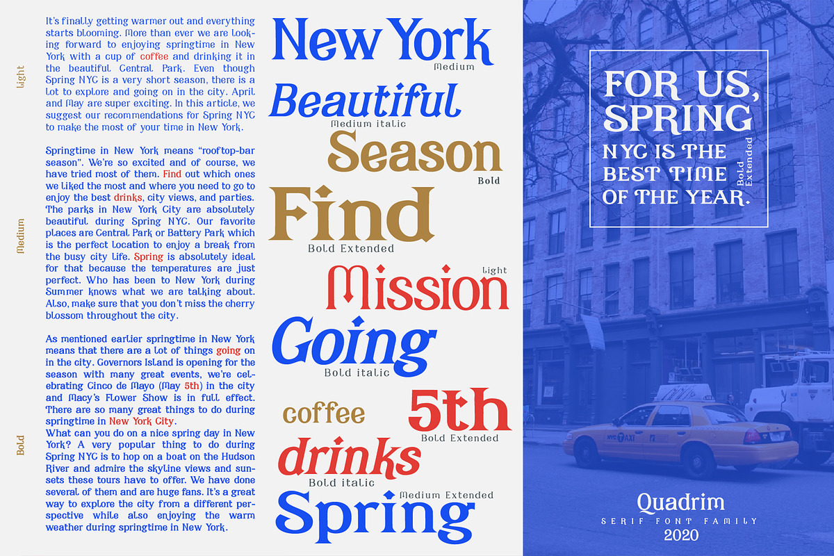 Quadrim - Serif Font Family, a Serif Font by Artistic & Unique (Photo 10 of 16)