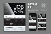 Job Fair Flyer, a Flyer Template by graphicook (Thumbnail 1 of 3)