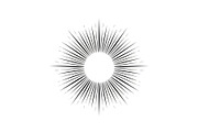 Sunburst Rays Vector Bundle Bundle, an Illustration by yasushie (Thumbnail 9 of 31)