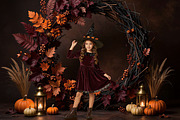 34 Autumn Wreath Digital Backdrops, a Background Graphic by 3Motional (Thumbnail 12 of 18)