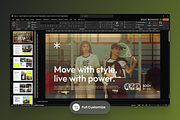 Sport Fashion Growth PowerPoint, a Presentation Template by SLAB! Design (Thumbnail 3 of 6)