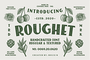 ROUGHET ROUGH TYPEFACE, a Sans Serif Font by 24Design Studios (Thumbnail 1 of 8)