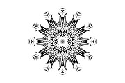 Modern Black and White Mandala Pack, a Decorative Illustration by NJ Himel (Thumbnail 59 of 101)