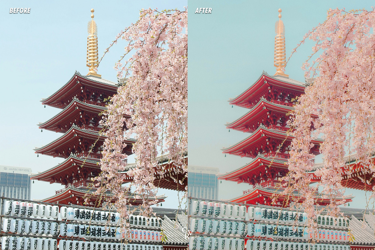 15 Japan Lightroom Presets, a Preset Add-On by CVR Presets (Photo 6 of 8)