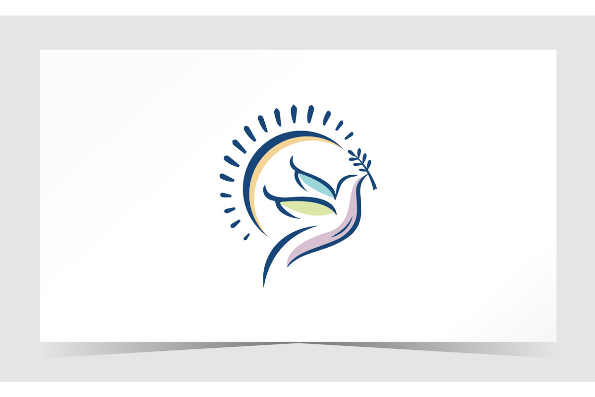 Peace Bird Logo, a Branding & Logo Template by emotions76 (Photo 3 of 3)