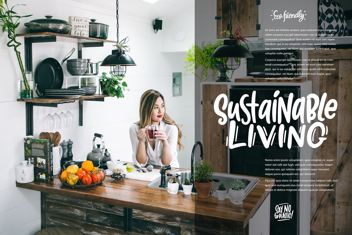Zero waste & Eco living Pack, an Illustration by Nina's Illustration Shop (Photo 6 of 8)