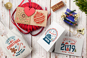 Christmas Logos/Badges/Overlays, a Branding & Logo Template by sivVector (Thumbnail 2 of 5)