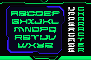 Ireon Cyberpunk - Modern Logo Font, a Sans Serif Font by Nirmana Visual (Thumbnail 2 of 9)