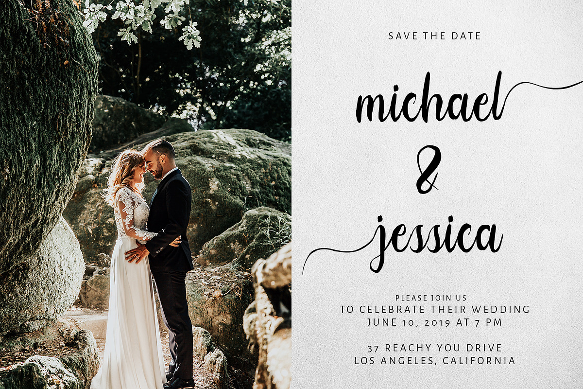 Stephanie Script Font preview 4