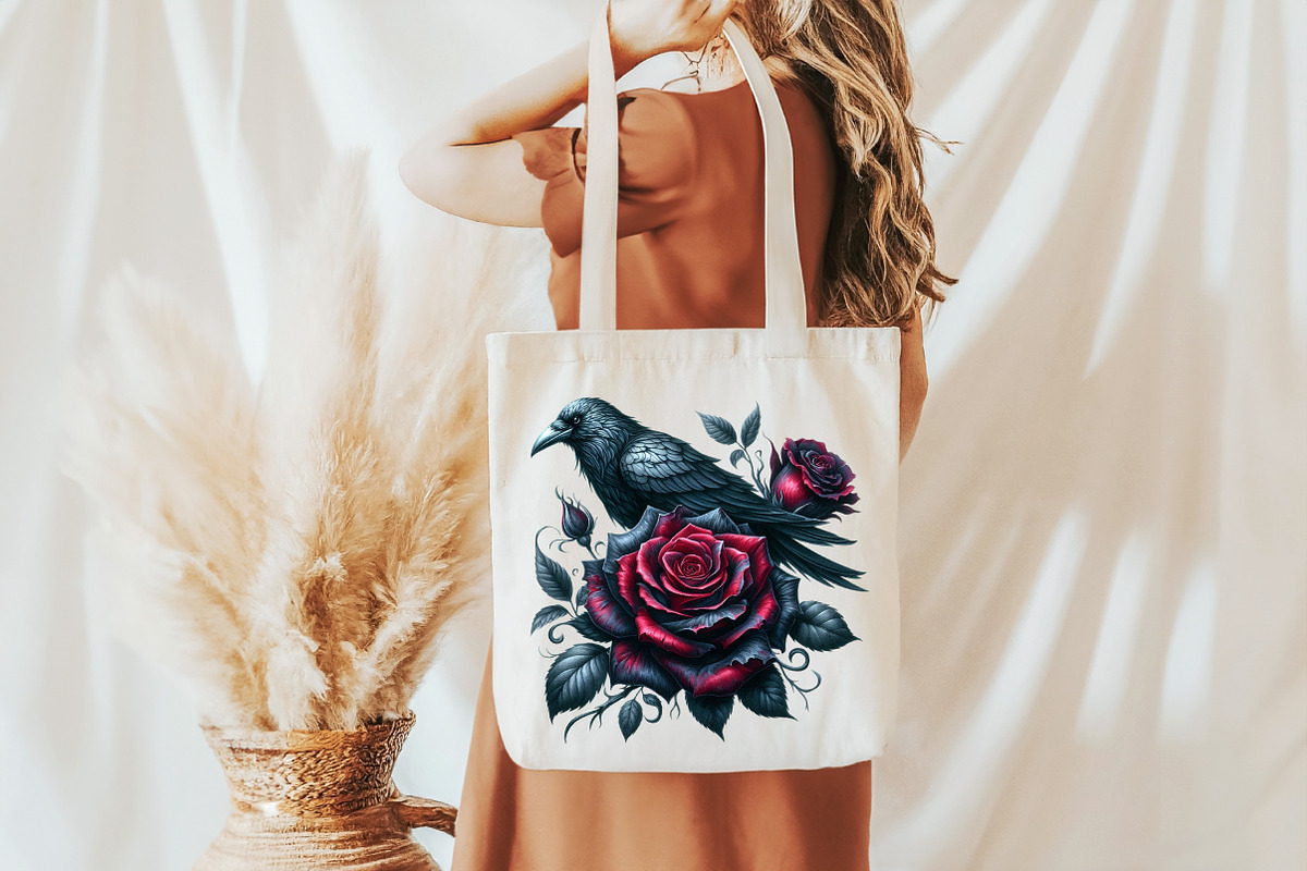 Gothic Roses Clipart Bundle, a Seasonal Illustration by Pixels.Craft (Photo 6 of 7)