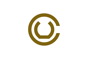 CU logo design. CU, a Branding & Logo Template by xcoolee