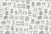 Birthday Party Patterns, a Pattern Graphic by Krolja (Thumbnail 3 of 4)