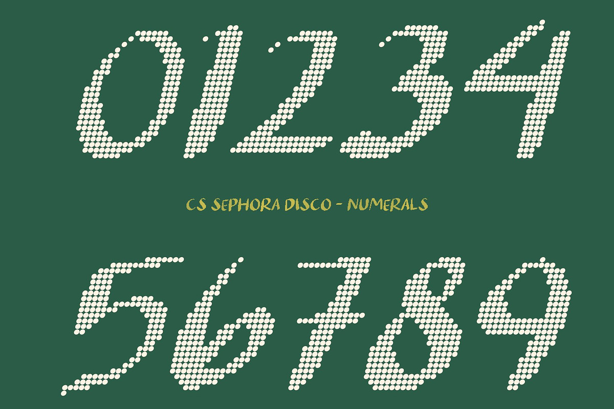 CS Sephora Disco, a Handwritten Font by Craft Supply Co. (Photo 5 of 8)