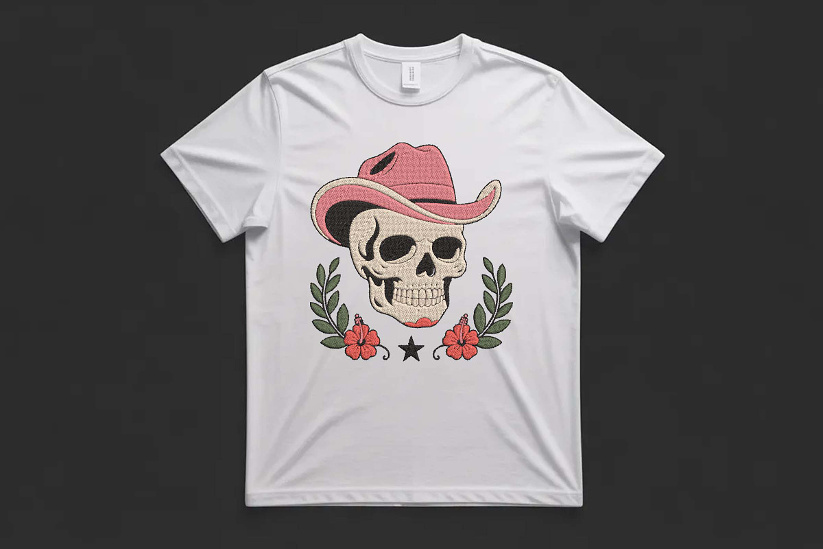 Western Pink Cowboy Hat Skull Design, an Illustration by Purpose Ekbal (Photo 3 of 3)