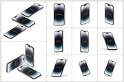 iPhone 14 Pro Max Mockups, an iPhone Mockup by 360 Mockups (Thumbnail 8 of 9)