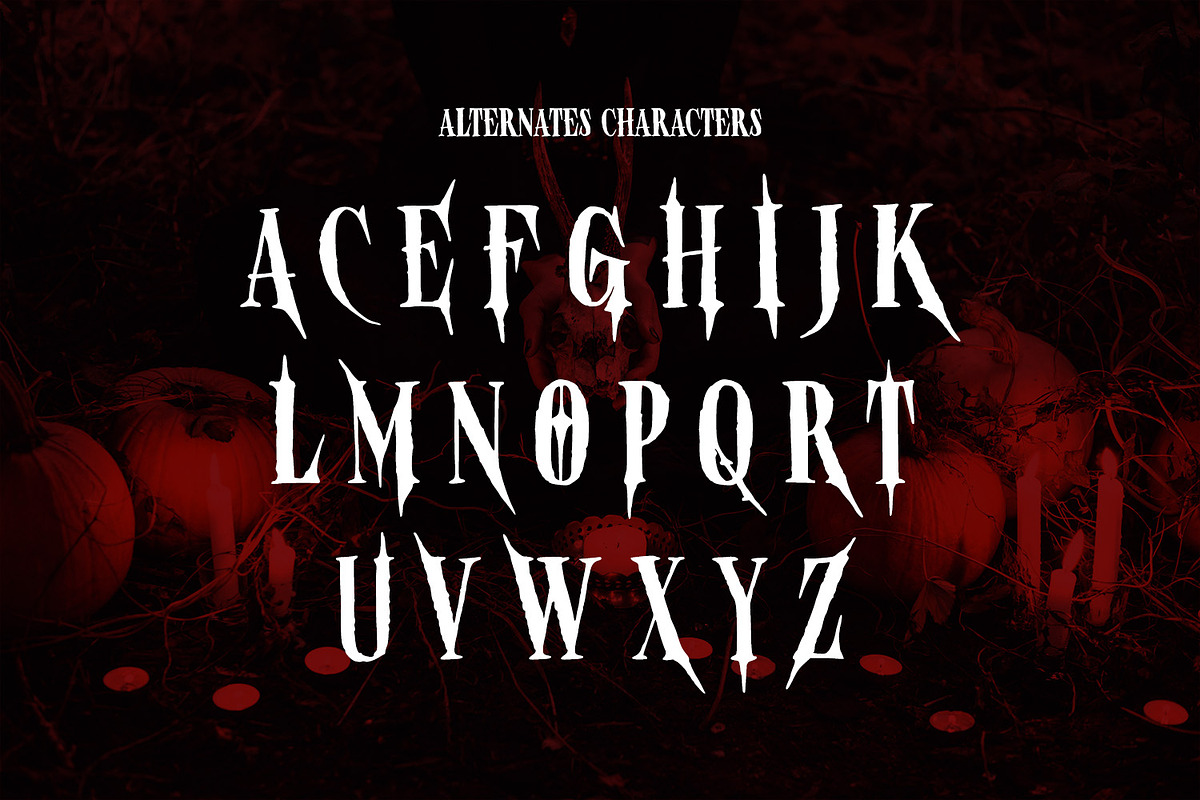 Devil Inside, a Handwritten Font by Ditatype (Photo 9 of 10)