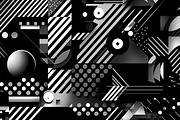 B&W Stripes 45 Backgrounds, a Background Graphic by Handmadefont (Thumbnail 6 of 8)