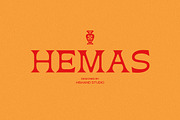 Hemas Serif Display Font, a Serif Font by Hishand Studio (Thumbnail 1 of 10)