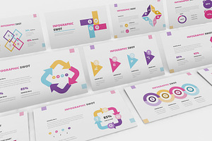 Swot Infographic Powerpoint Template